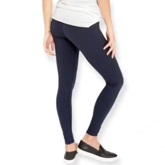 SPANX FD3715 Every Wear Tech Tape Leggings Lapis‎ Night Size XS/TP - Picture 3 of 14